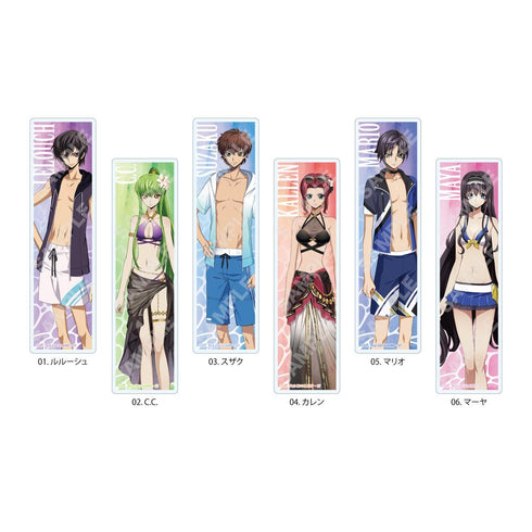 『コードギアス 反逆のルルーシュ ロストストーリーズ』クリアブックマーカー /01 ルルーシュ